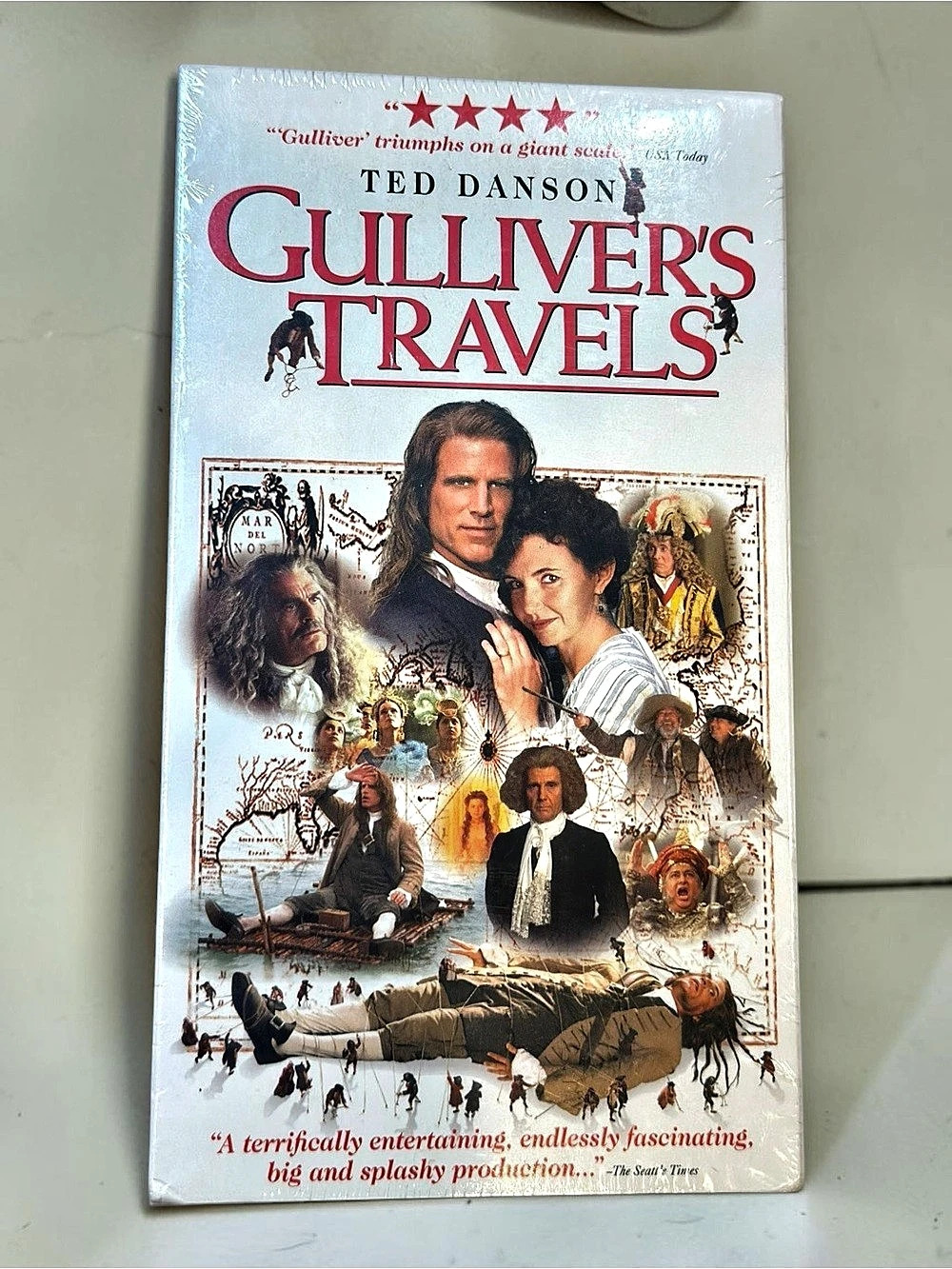 Hallmark Gulliver's Travels VHS Double Cassette NWT